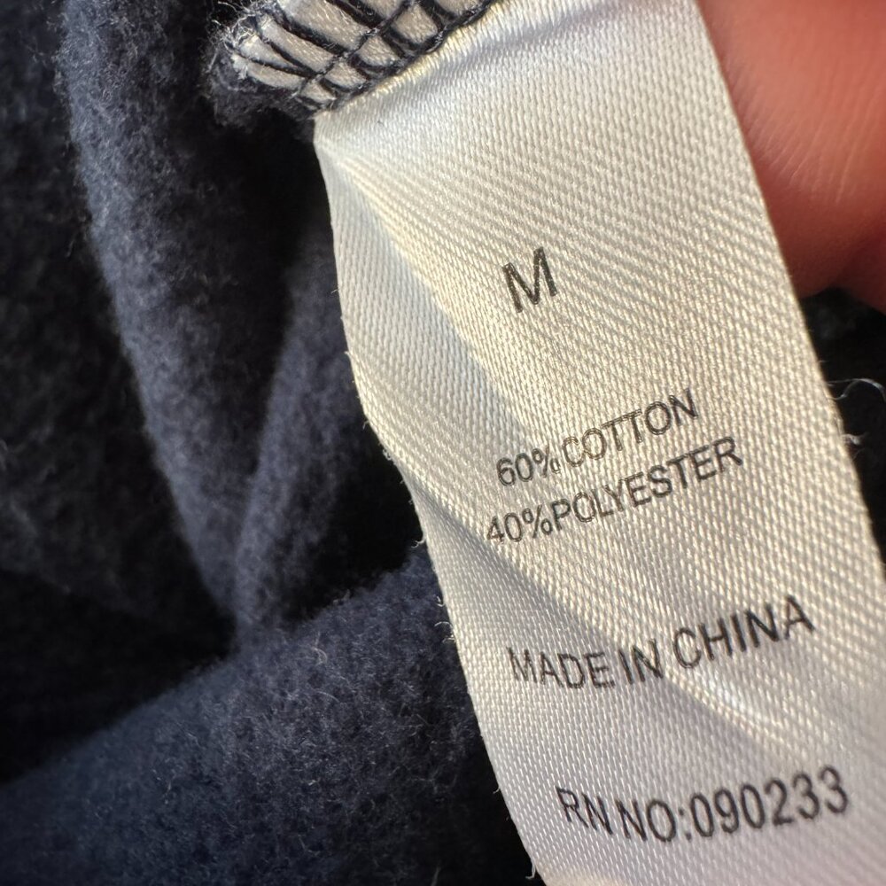 Like NEW Navy Blue Pacific Sunwear Jogger Sweatpants Sz M - Picture 4 of 6